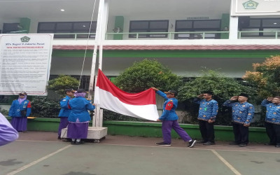 Pagi Khidmat Hari Anak Nasional di MTsN 9 Jakarta: Bersama Wujudkan Sekolah Ramah Anak