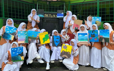 Ujian Praktik Seni Rupa MTsN 9 Jakarta: Wujudkan Kreativitas Siswa dalam Karya Nyata